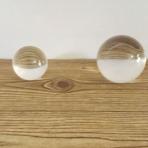 Sun Angel Crystal Ball Set For Photos  Large Ball And‎ Small One